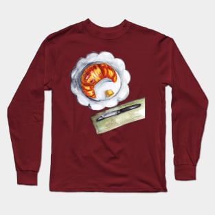 Croissant for Breakfast Long Sleeve T-Shirt